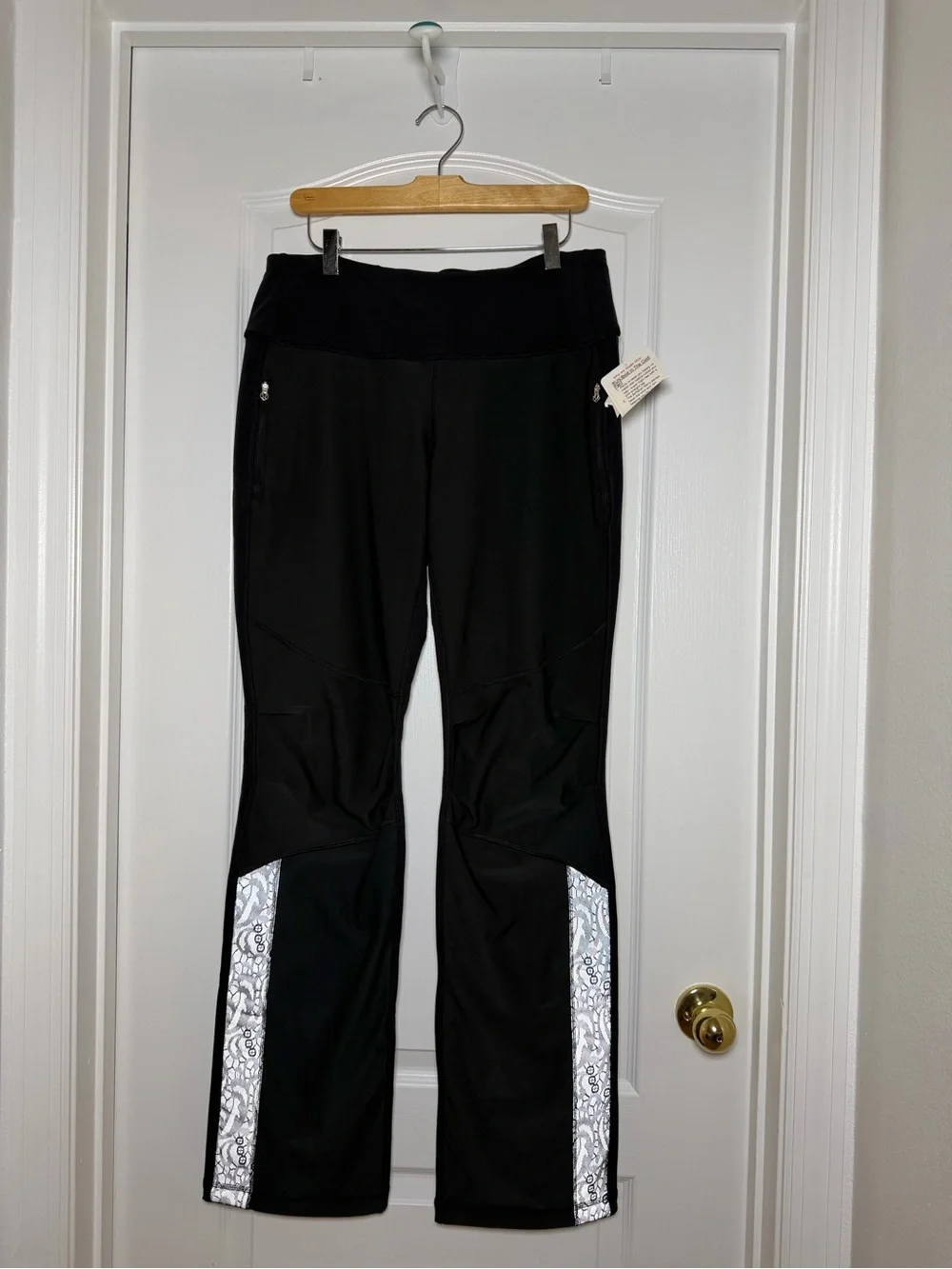 NWT Lululemon Athletica Run: Bold In The Cold Pant Womens Size 10 Black NEW Rare